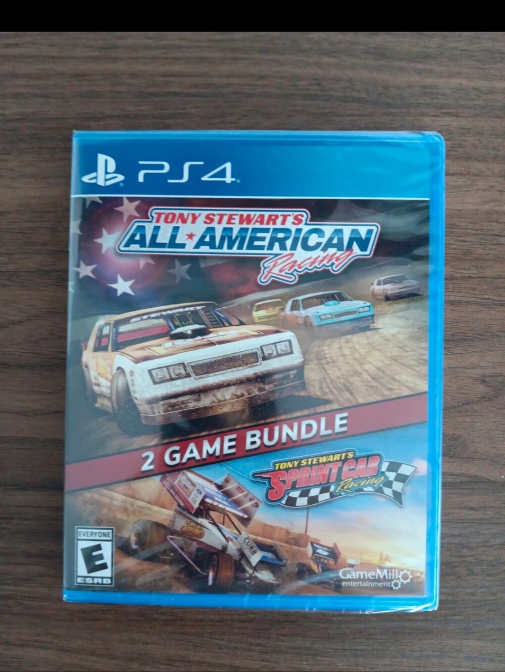 Playstation 4 Tony Stewarts All American Sprint Car 2 Game Bundle NIP Sealed